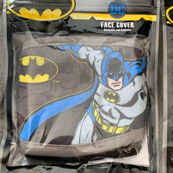 NEW!! Set of 3 Batman Face Masks - Picture 2 of 3